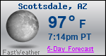 Weather Forecast for Scottsdale, AZ