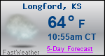 Weather Forecast for Longford, KS