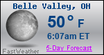 Weather Forecast for Belle Valley, OH
