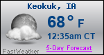 Weather Forecast for Keokuk, IA