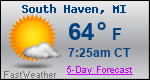 Weather Forecast for South Haven, MI