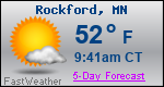 Weather Forecast for Rockford, MN