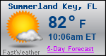 Weather Forecast for Summerland Key, FL