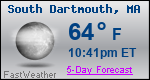 Weather Forecast for South Dartmouth, MA