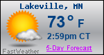 Weather Forecast for Lakeville, MN