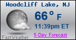 Weather Forecast for Woodcliff Lake, NJ