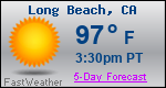 Weather Forecast for Long Beach, CA