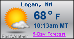Weather Forecast for Logan, NM
