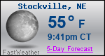 Weather Forecast for Stockville, NE