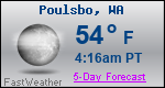Weather Forecast for Poulsbo, WA