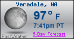 Weather Forecast for Veradale, WA