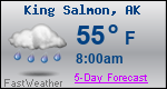 Weather Forecast for King Salmon, AK