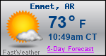 Weather Forecast for Emmet, AR
