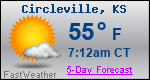 Weather Forecast for Circleville, KS