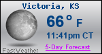 Weather Forecast for Victoria, KS