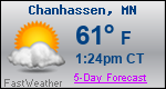Weather Forecast for Chanhassen, MN