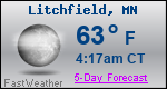 Weather Forecast for Litchfield, MN