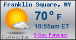 Weather Forecast for Franklin Square, NY