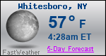 Weather Forecast for Whitesboro, NY