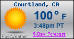 Weather Forecast for Courtland, CA