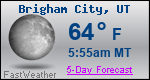 Weather Forecast for Brigham City, UT