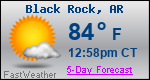 Weather Forecast for Black Rock, AR