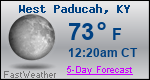 Weather Forecast for West Paducah, KY