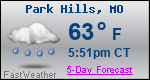 Weather Forecast for Park Hills, MO