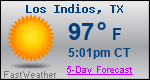 Weather Forecast for Los Indios, TX