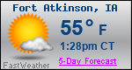 Weather Forecast for Fort Atkinson, IA