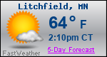 Weather Forecast for Litchfield, MN