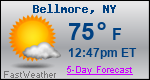 Weather Forecast for Bellmore, NY