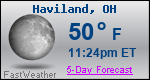 Weather Forecast for Haviland, OH