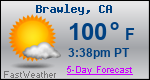 Weather Forecast for Brawley, CA