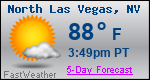 Weather Forecast for North Las Vegas, NV