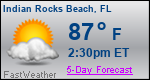 Weather Forecast for Indian Rocks Beach, FL