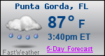 Weather Forecast for Punta Gorda, FL