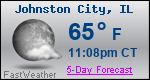 Weather Forecast for Johnston City, IL