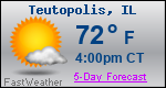 Weather Forecast for Teutopolis, IL