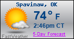 Weather Forecast for Spavinaw, OK