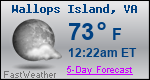 Weather Forecast for Wallops Island, VA