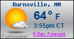 Weather Forecast for Burnsville, MN