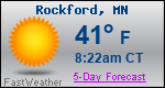 Weather Forecast for Rockford, MN