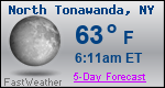Weather Forecast for North Tonawanda, NY