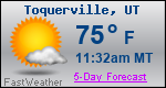 Weather Forecast for Toquerville, UT