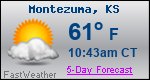 Weather Forecast for Montezuma, KS