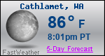 Weather Forecast for Cathlamet, WA