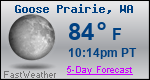 Weather Forecast for Goose Prairie, WA