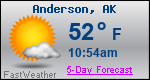 Weather Forecast for Anderson, AK