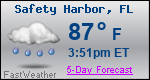 Weather Forecast for Safety Harbor, FL